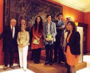 Con el jurado -fundación y ganadores